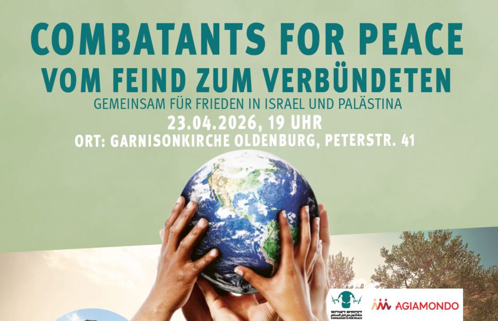 GESPRÄCHS- UND DIALOGABEND MIT DEN C OMBATANTS FOR PEACE