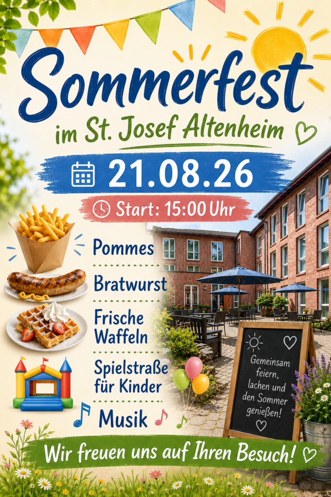 Sommerfest im Alten- und Pflegeheim St. Josef